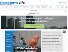 Tablet Screenshot of hometownlife.com